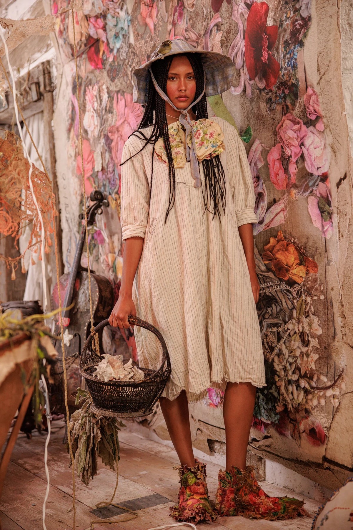 Woven Bibby Dress