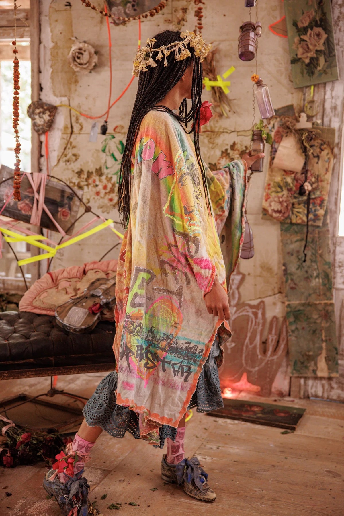 Rainbow Corazón Poncho