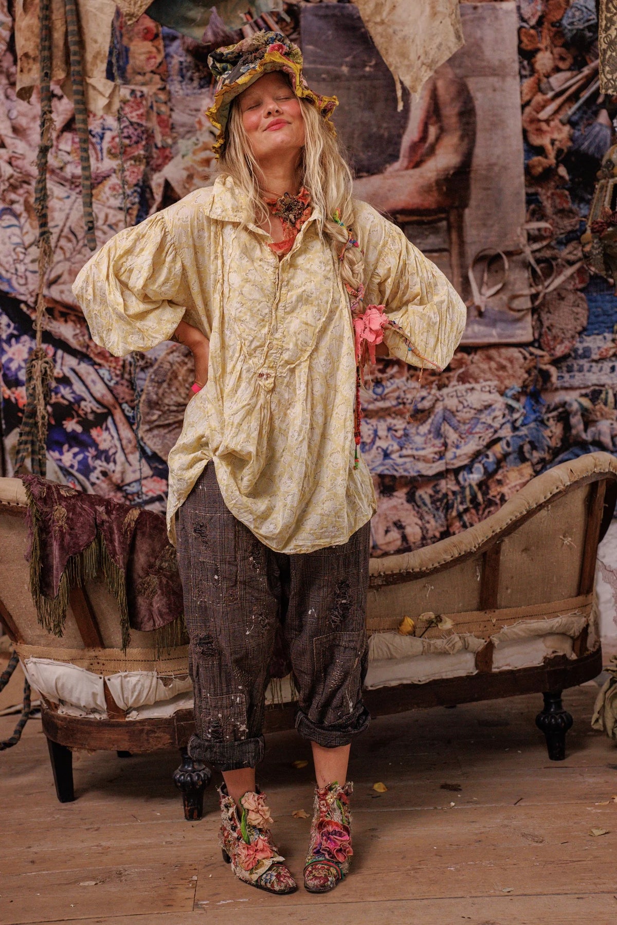 Blockprint Tora Shirt