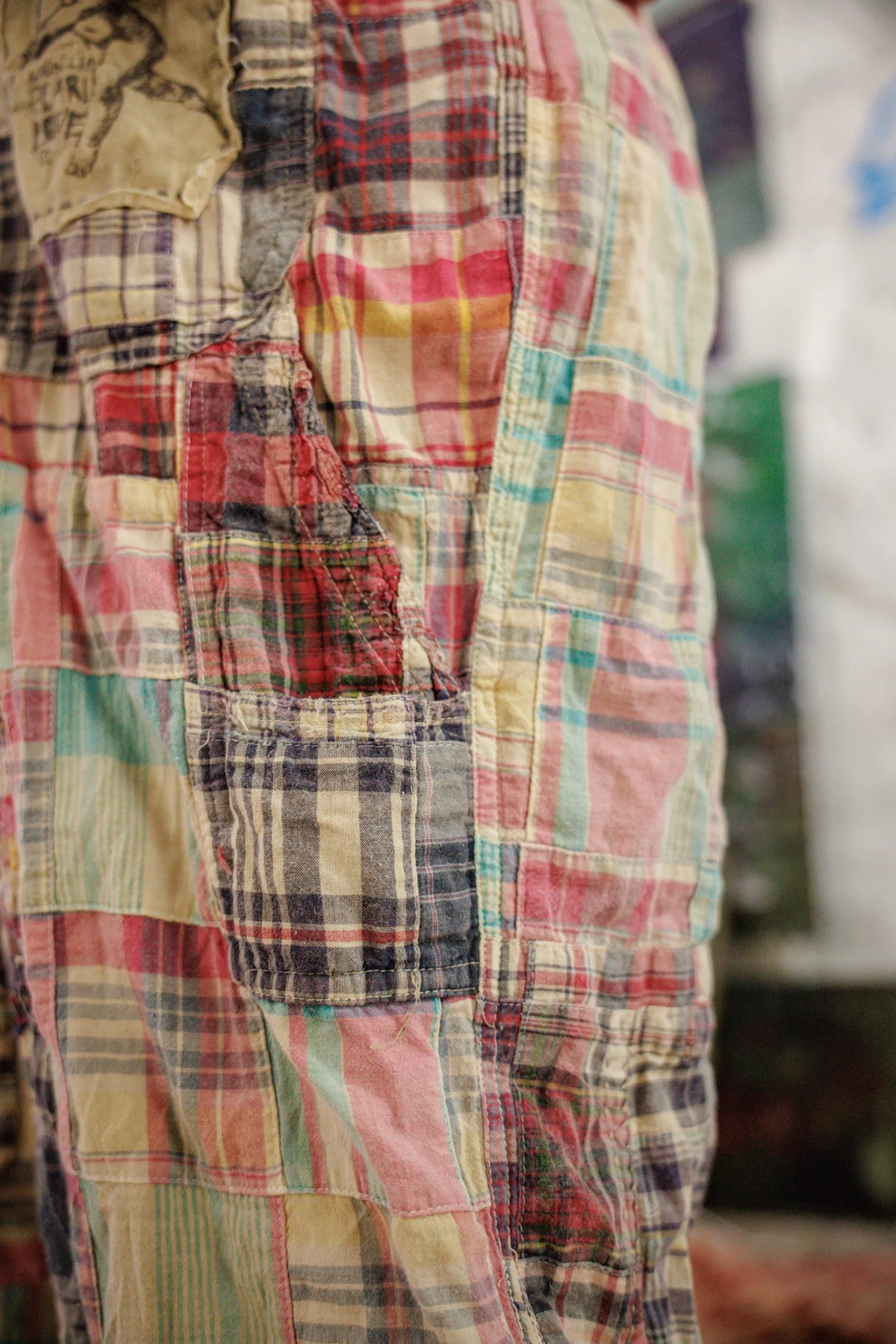 Patchwork Love Overalls