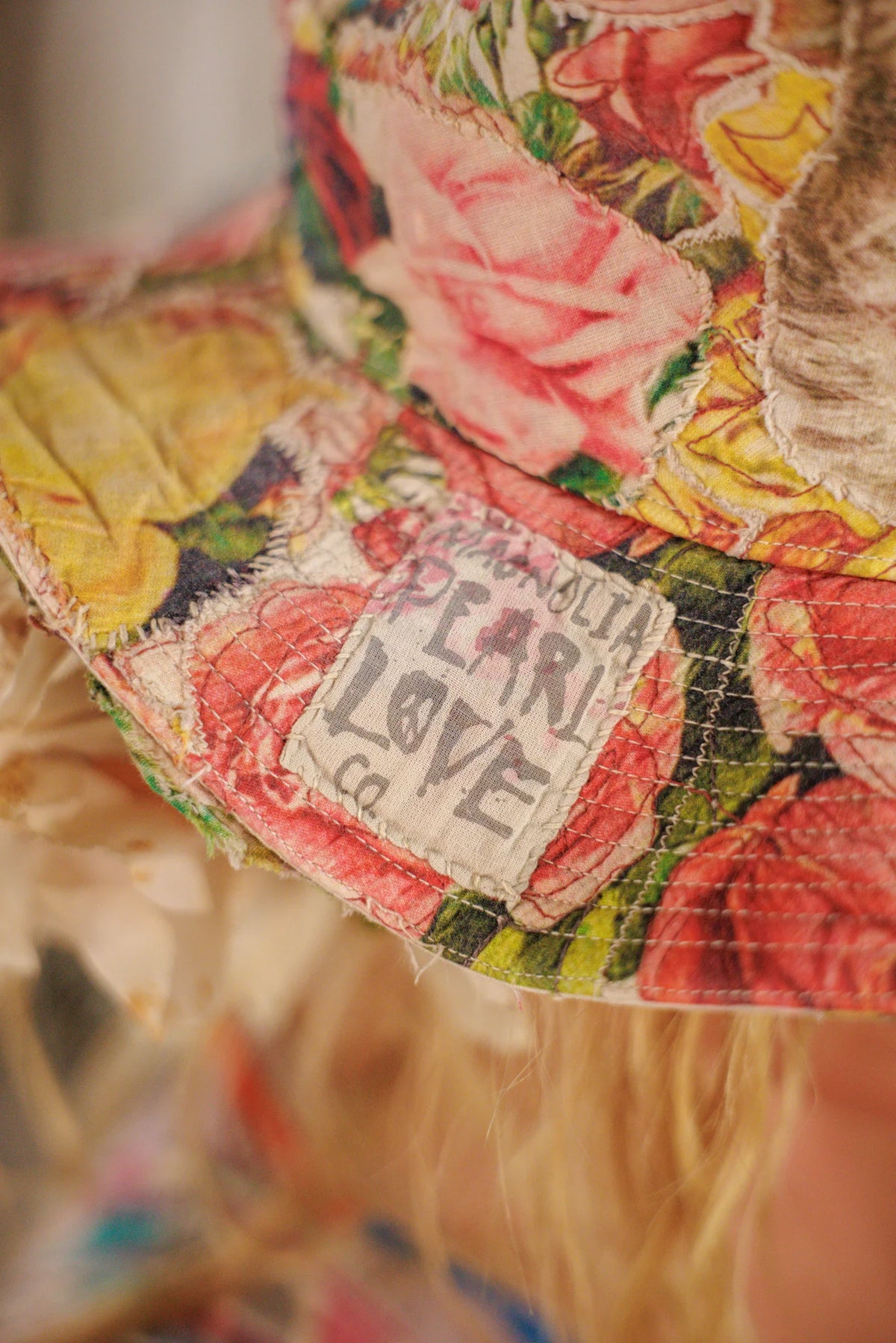 Floral Hemingway Top Hat