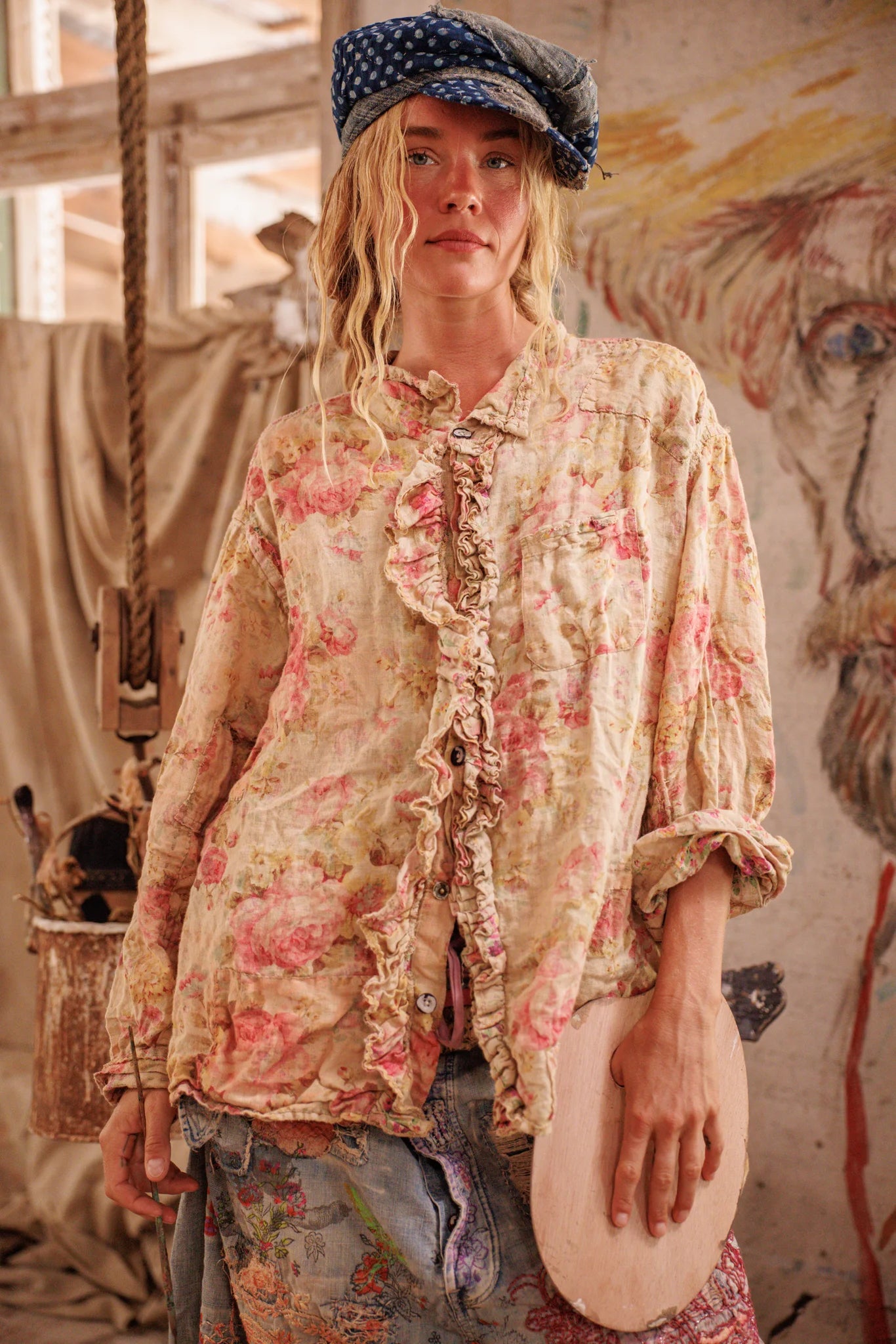 Floral Adison Workshirt