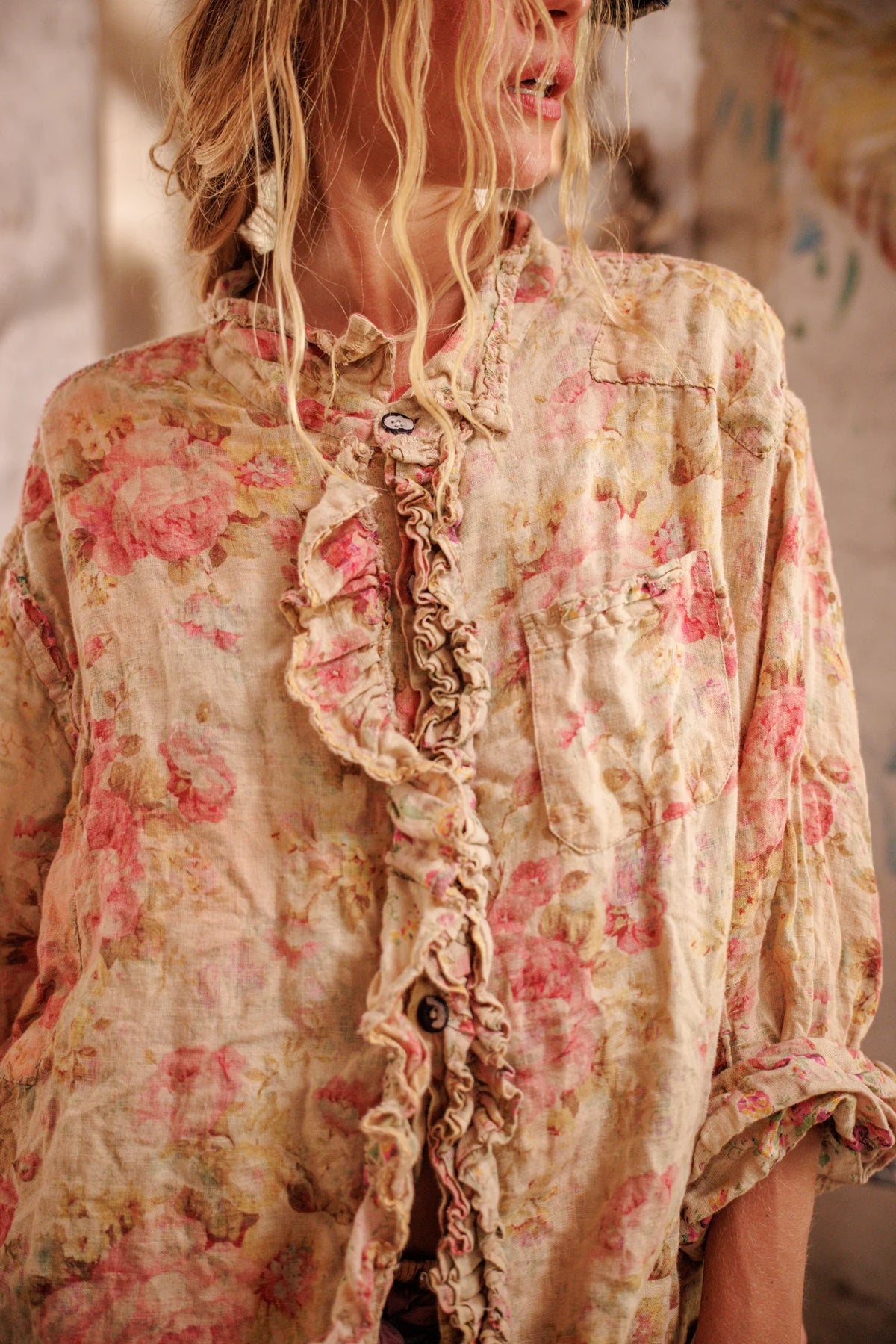 Floral Adison Workshirt
