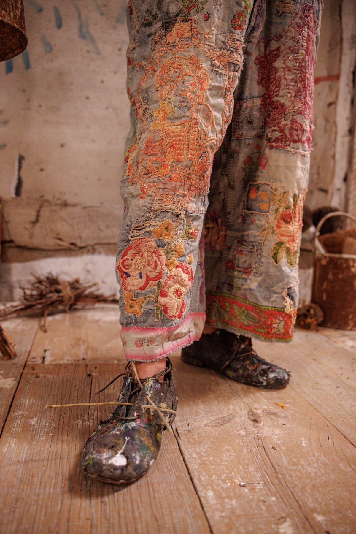 Benjamin Wide Leg Overalls