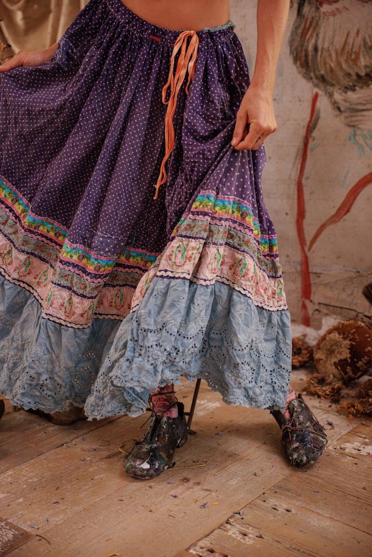 Piecewise Pissarro Skirt