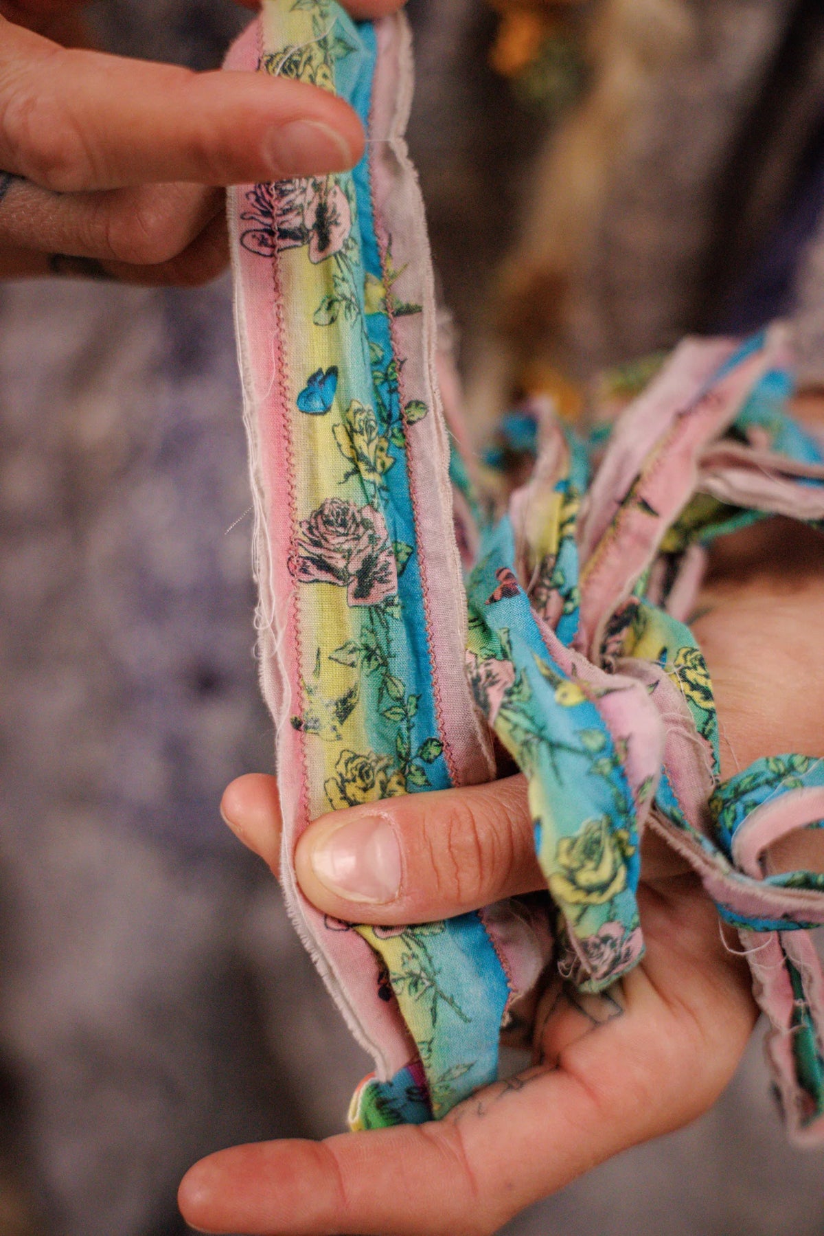 Kaya Flower Ribbon Accessoire