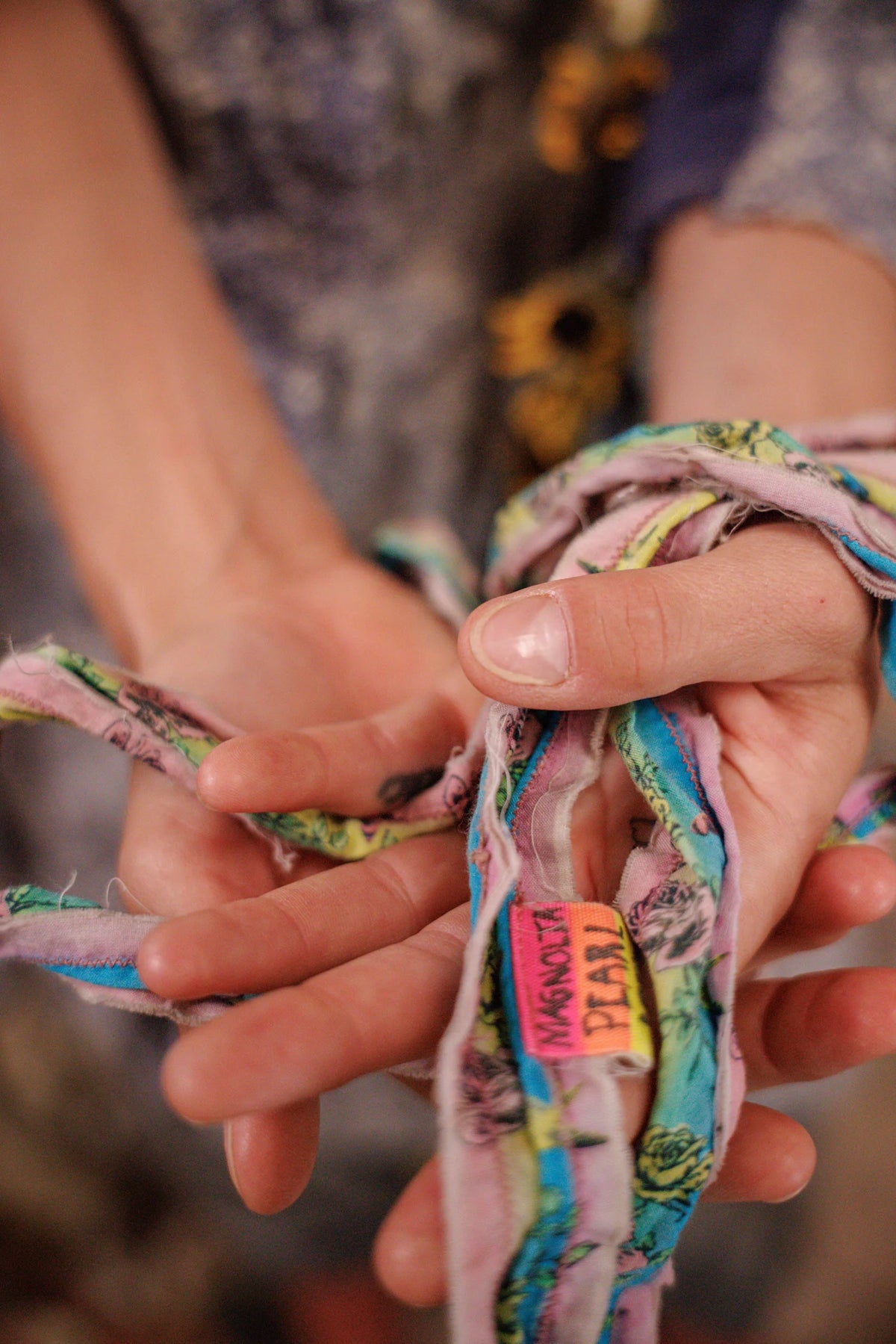 Kaya Flower Ribbon Accessoire