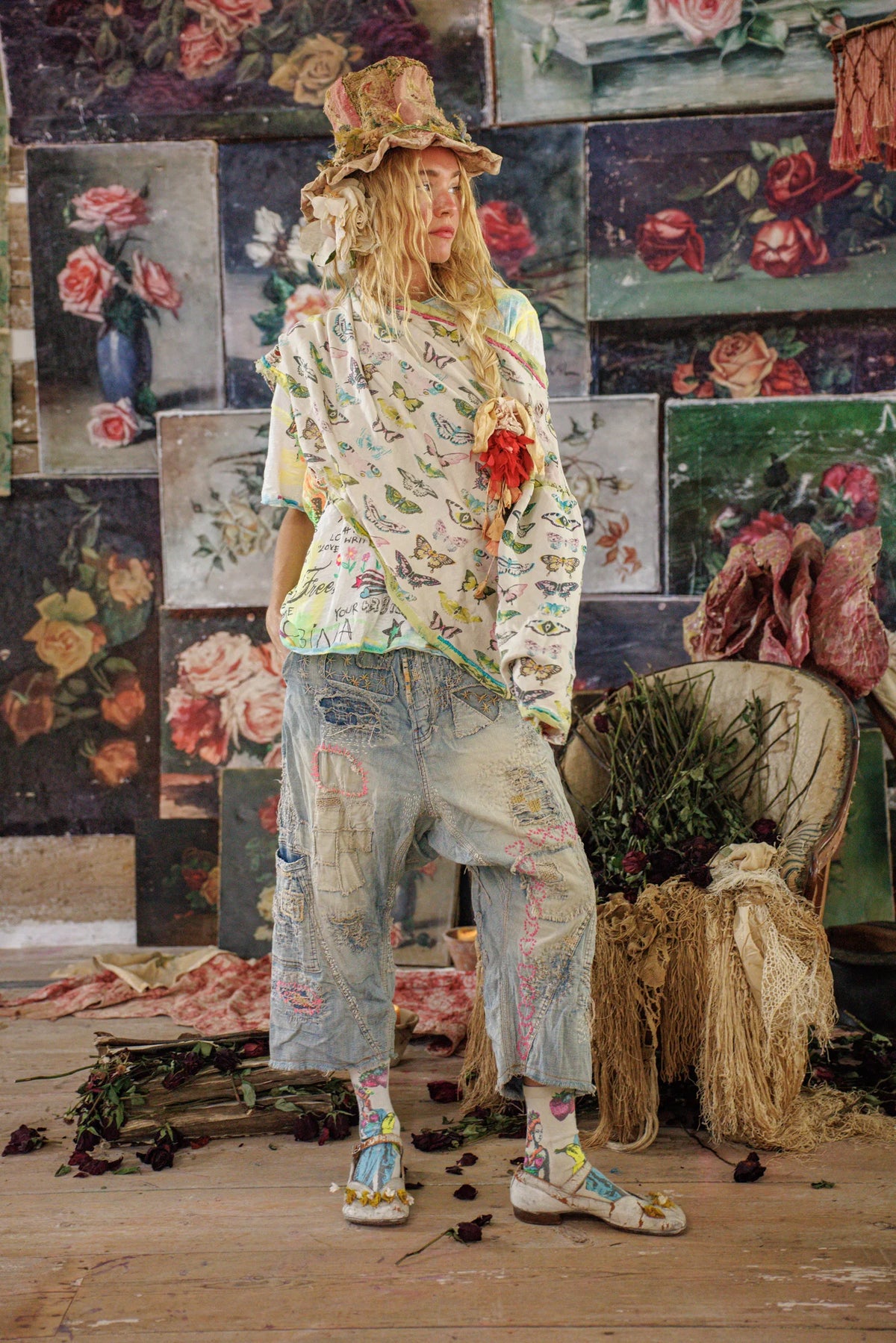 Flight Of The Butterfly Hermosa Sweatshirt