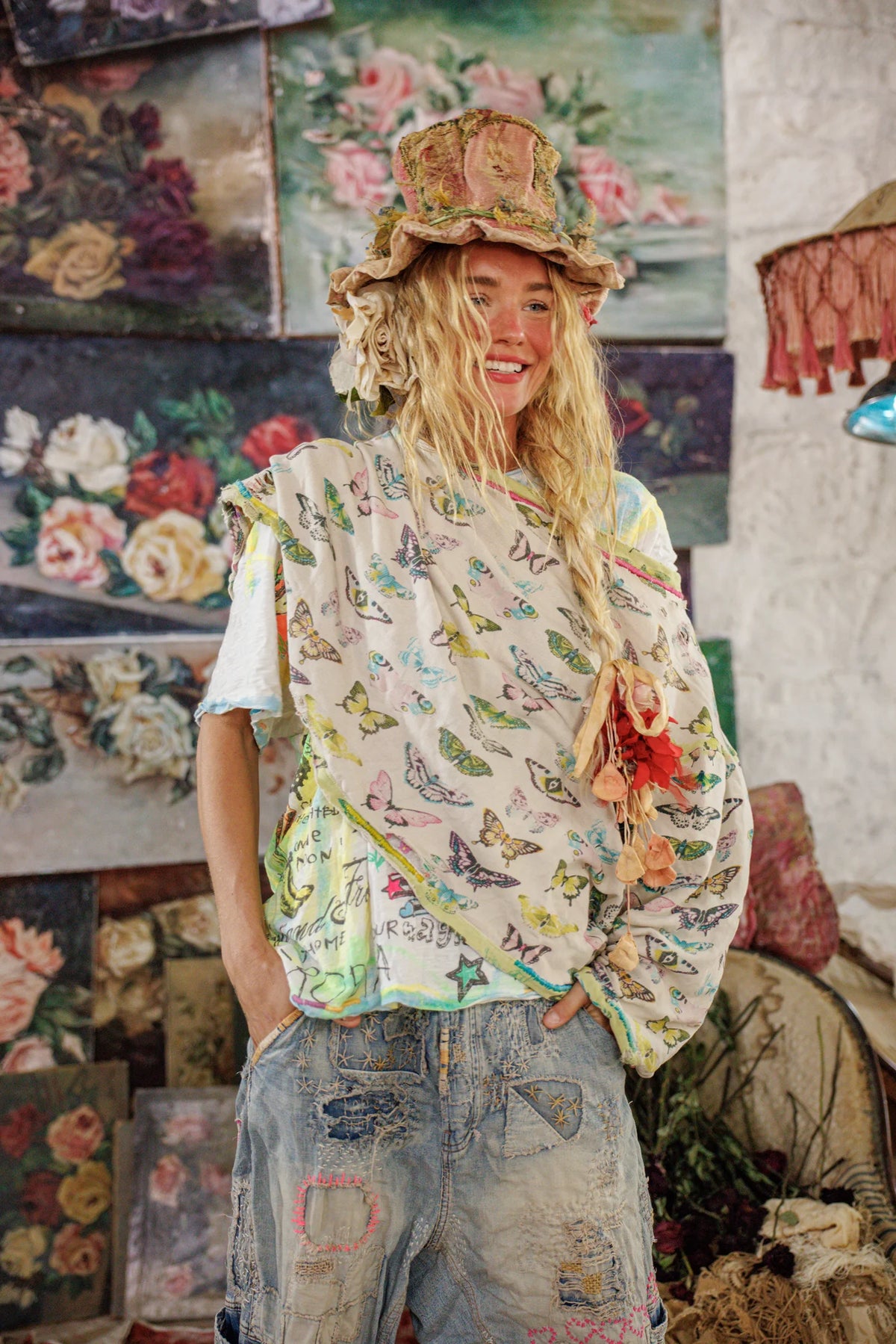 Flight Of The Butterfly Hermosa Sweatshirt