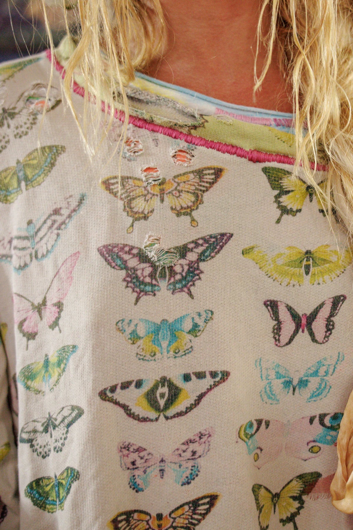 Flight Of The Butterfly Hermosa Sweatshirt
