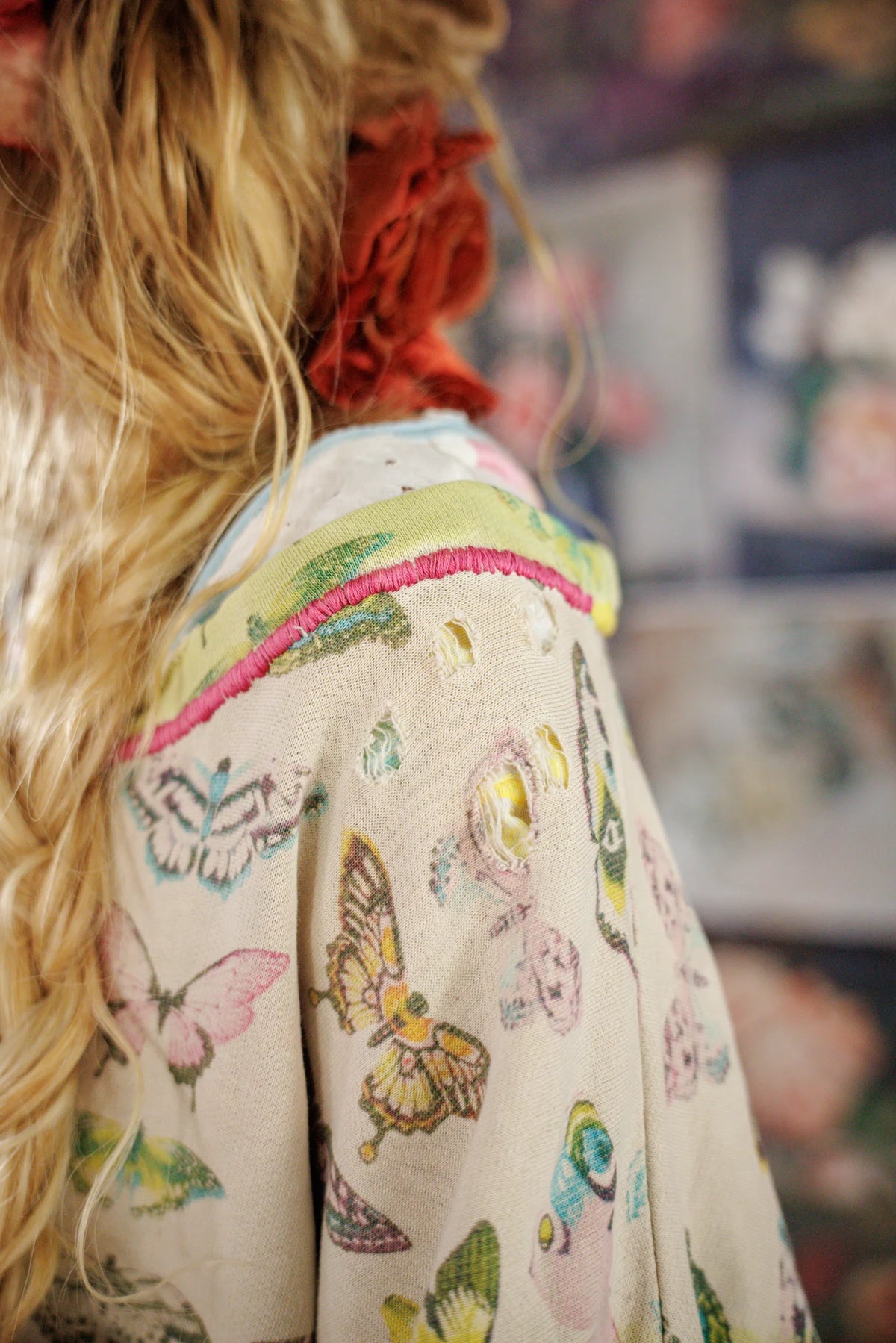 Flight Of The Butterfly Hermosa Sweatshirt
