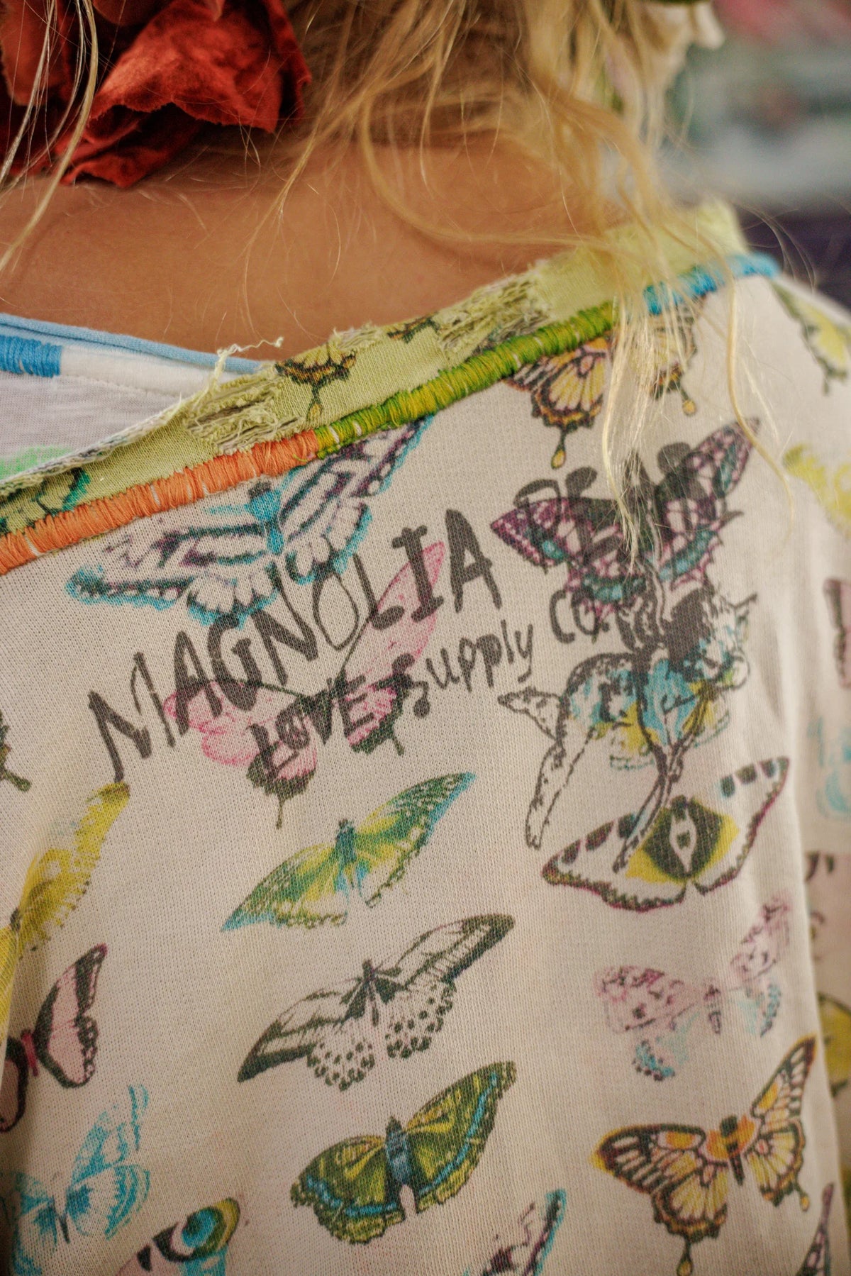Flight Of The Butterfly Hermosa Sweatshirt