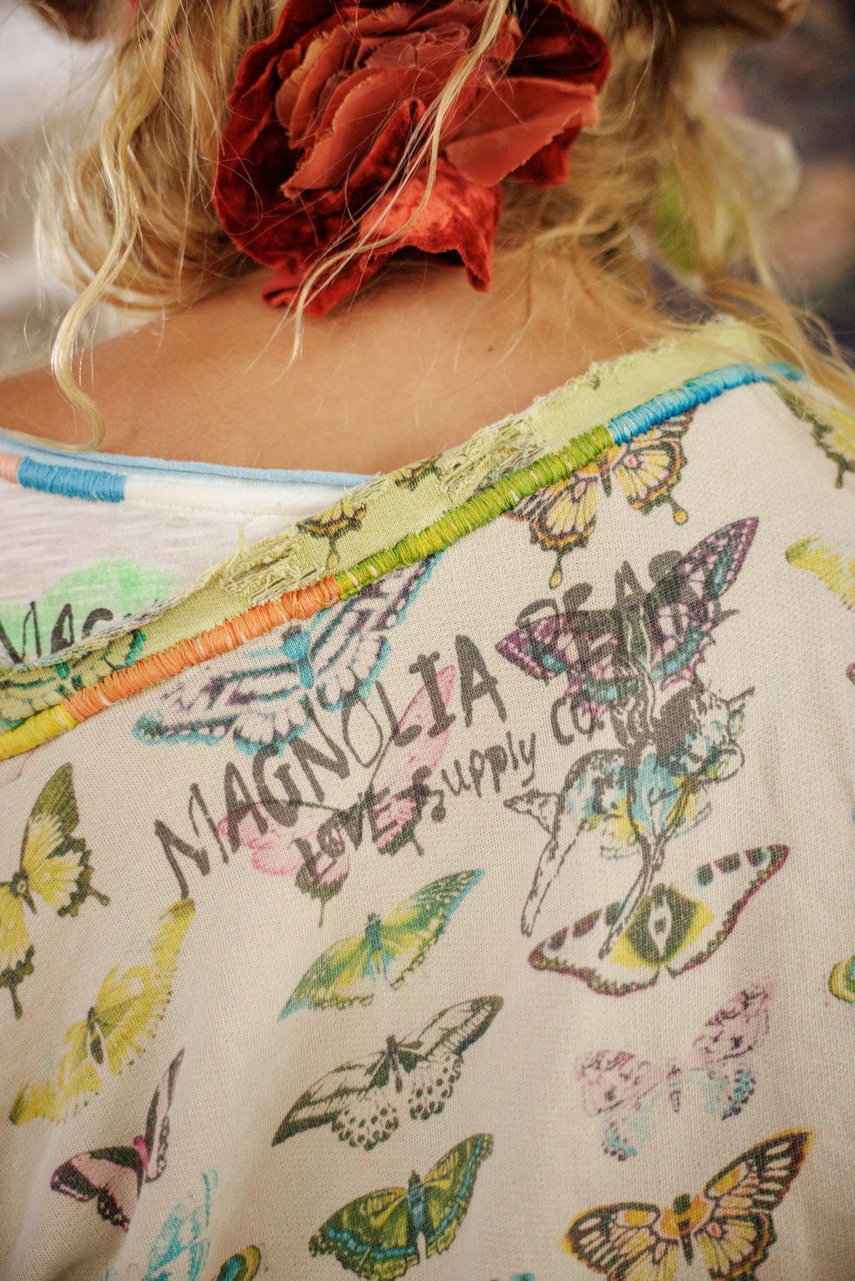Flight Of The Butterfly Hermosa Sweatshirt