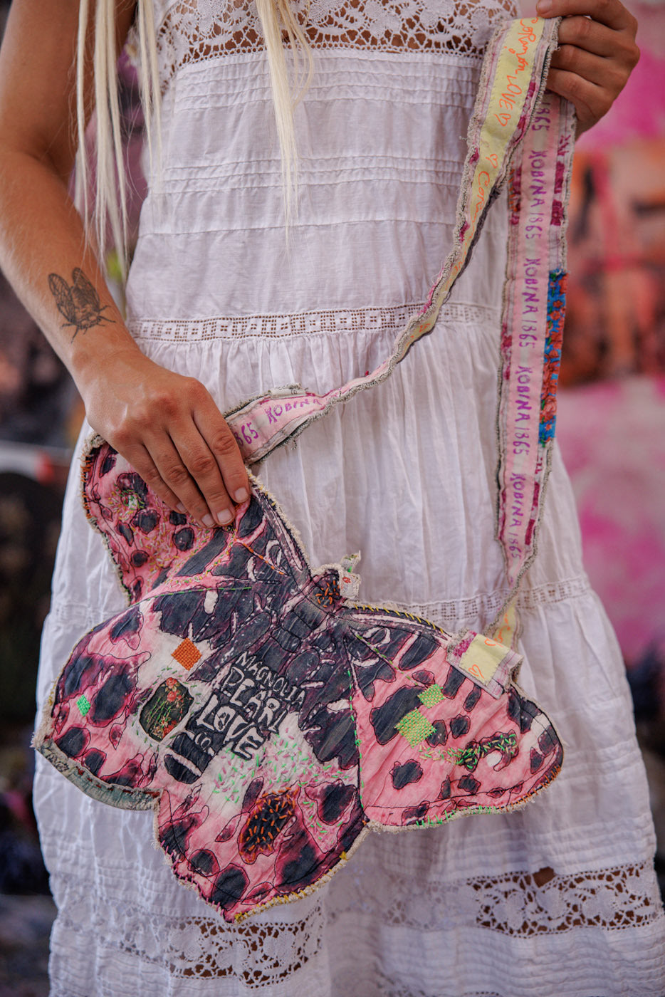 Crossbody Butterfly Bag