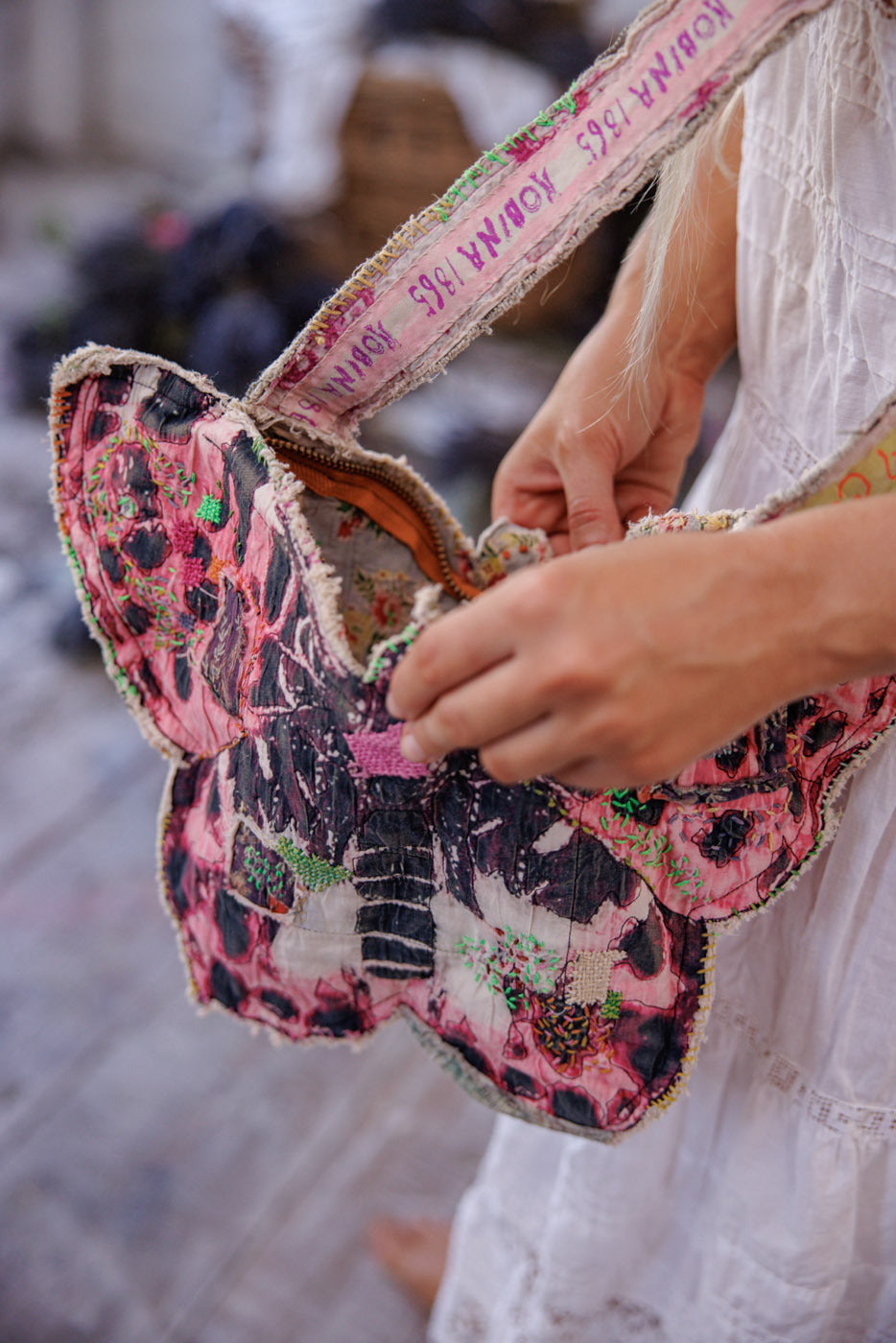 Crossbody Butterfly Bag