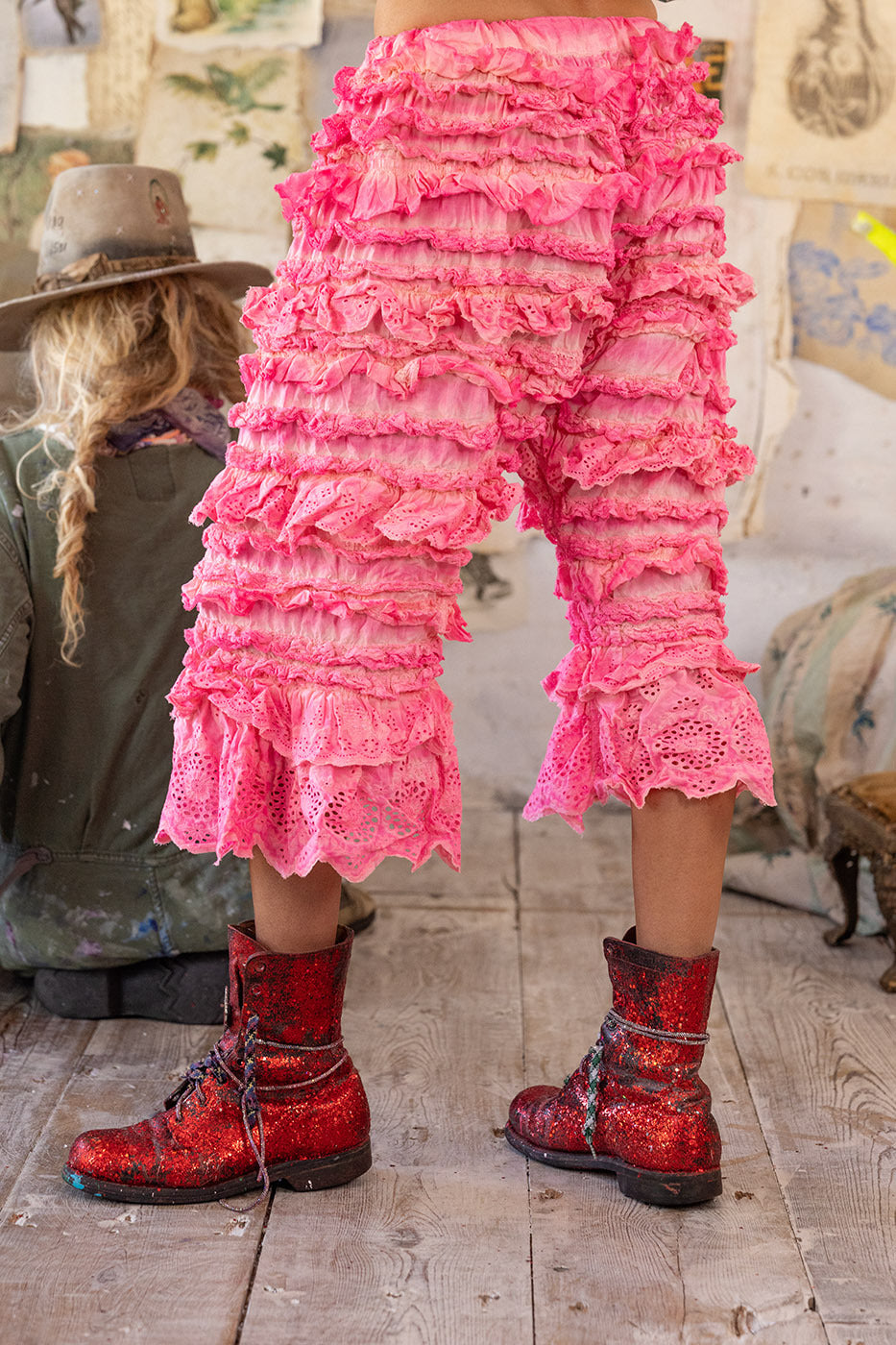 Eyelet Ruffle Duchess Bloomers