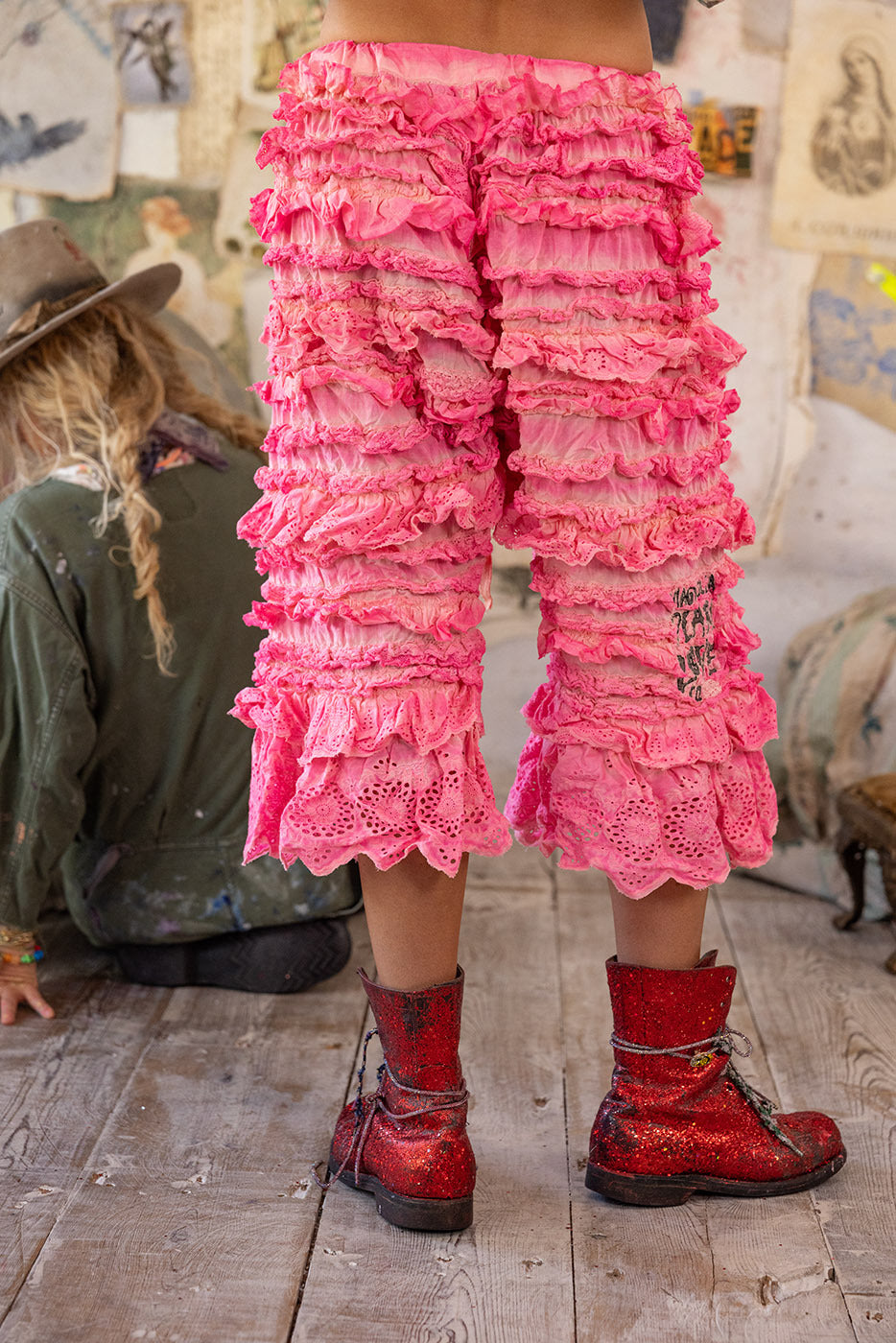Eyelet Ruffle Duchess Bloomers