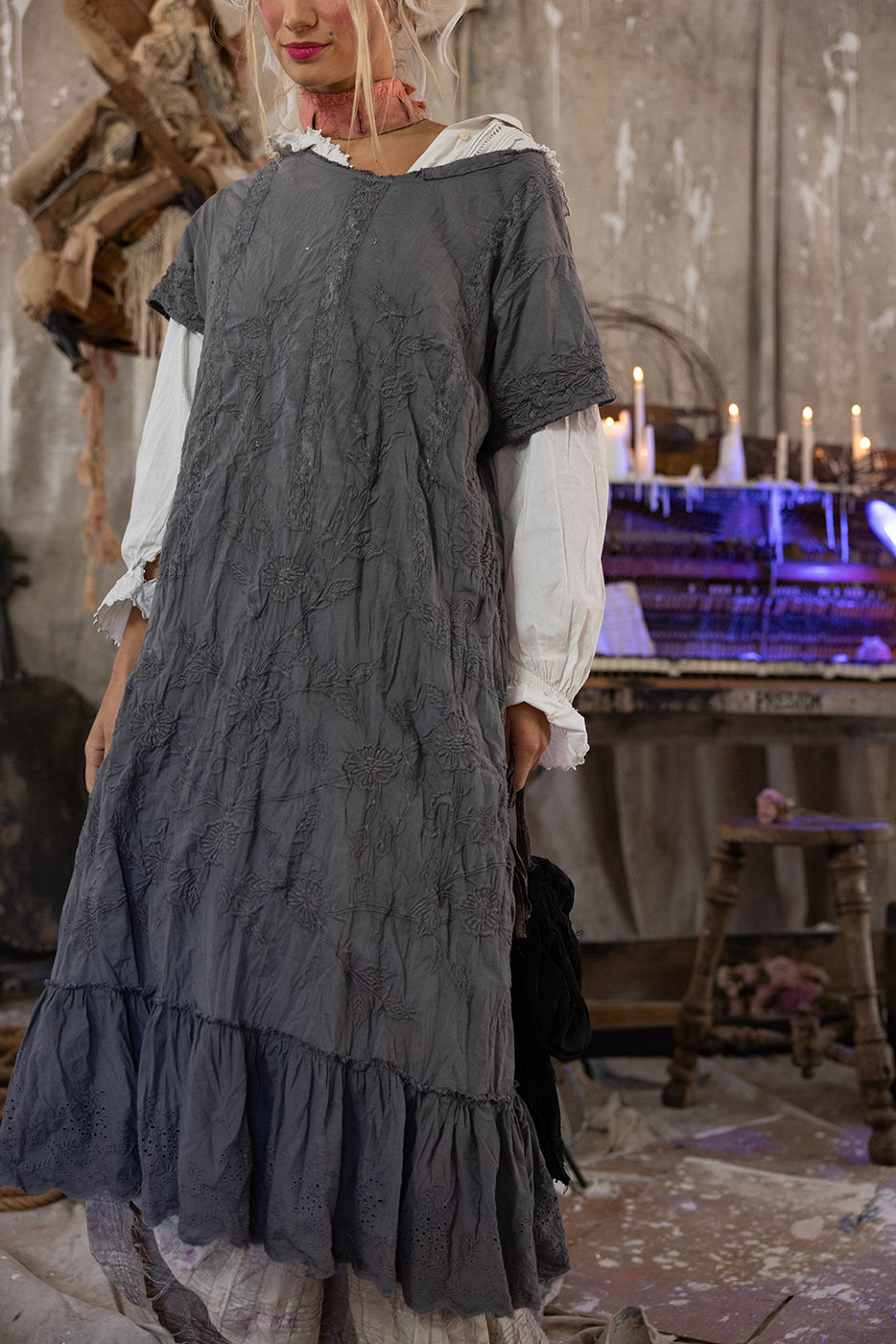 Embroidered Ryder Dress