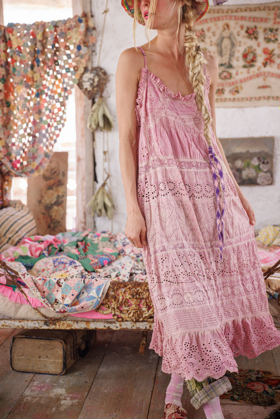 Eyelet Esti Cami Dress