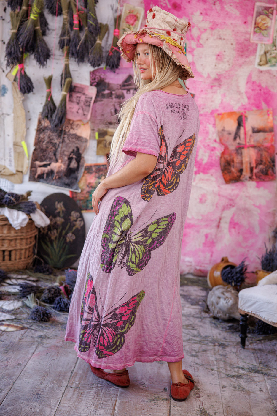 Butterfly Travelers Tee Dress
