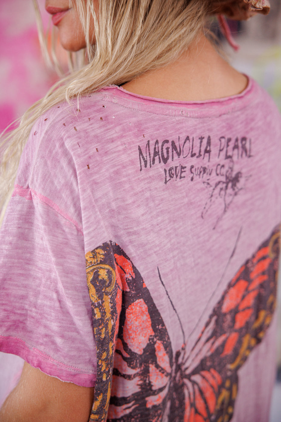 Butterfly Travelers Tee Dress