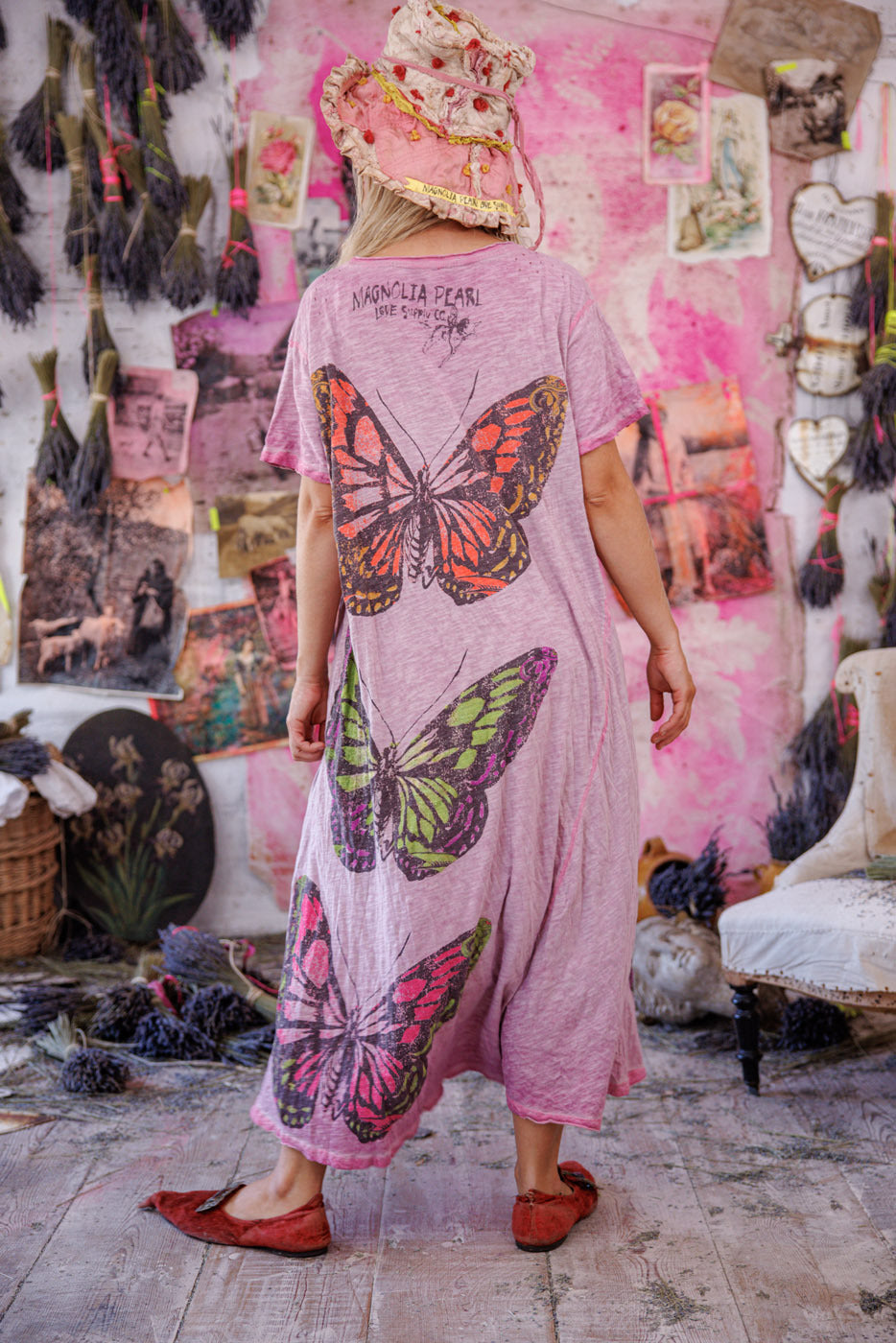 Butterfly Travelers Tee Dress