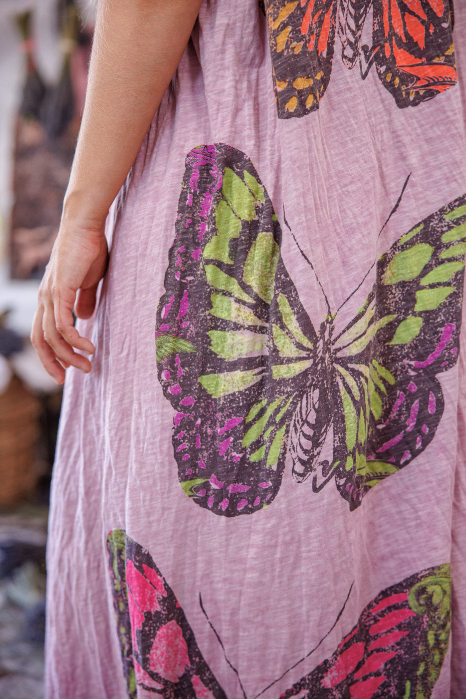 Butterfly Travelers Tee Dress