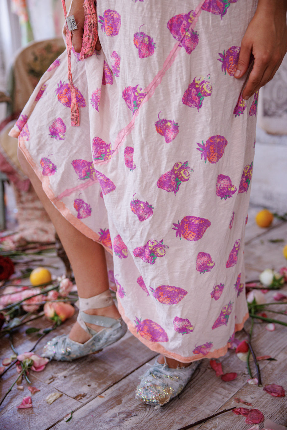 Strawberry Tee Dress