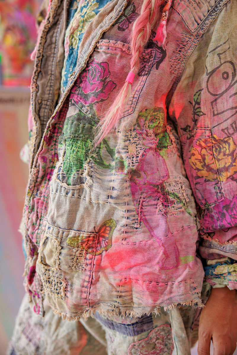 Child Of the Cosmos Strawberry Fields Jacket - Image 3