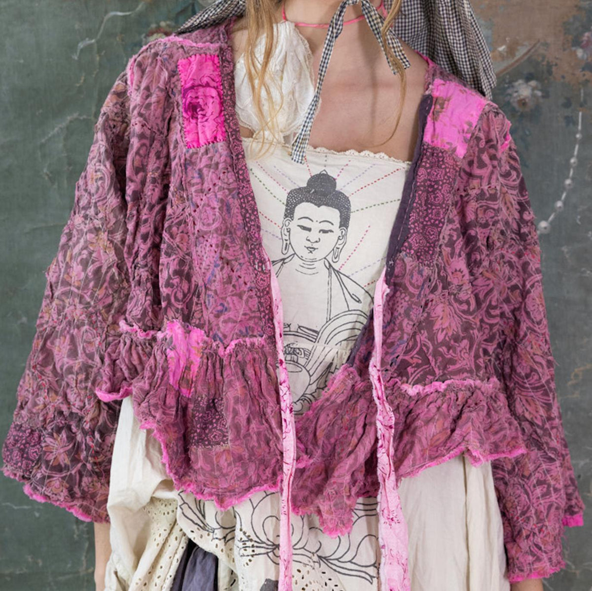 Quilted Lise Lotte Piano Shawl
