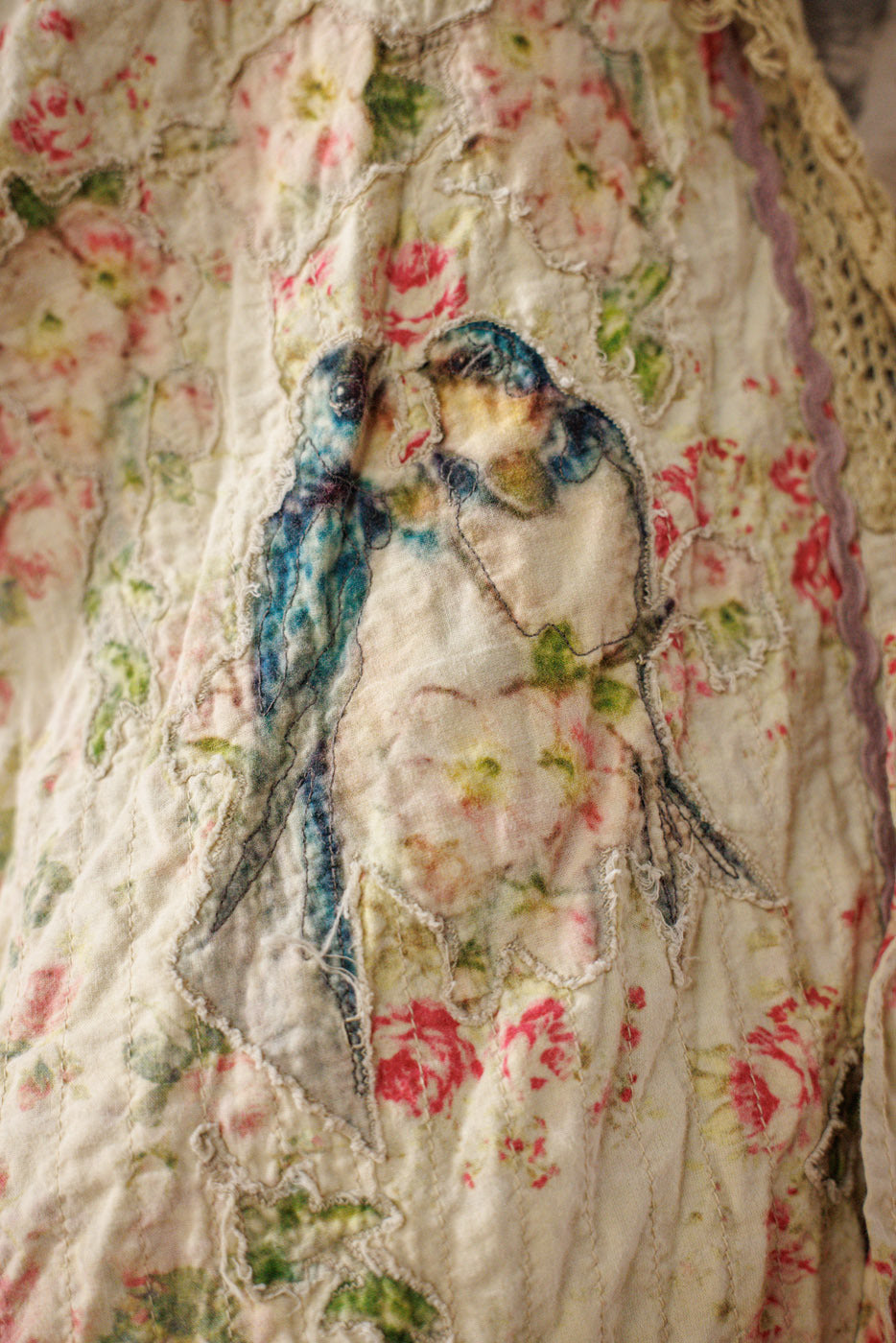 Floral Patchwork Vijji Kimono