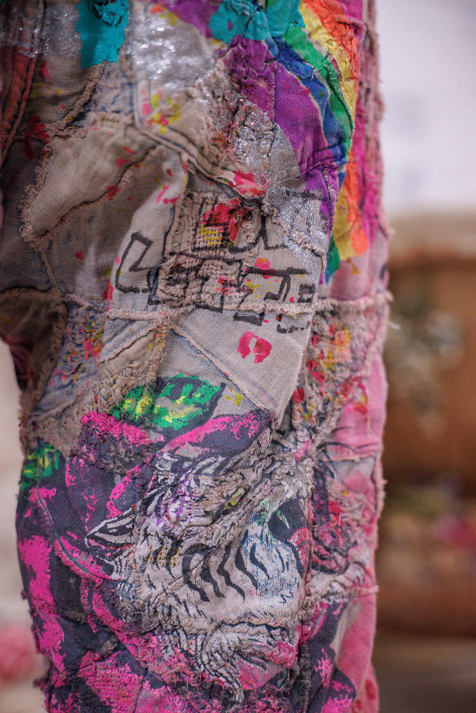Quiltwork Appliqué Miner Denims