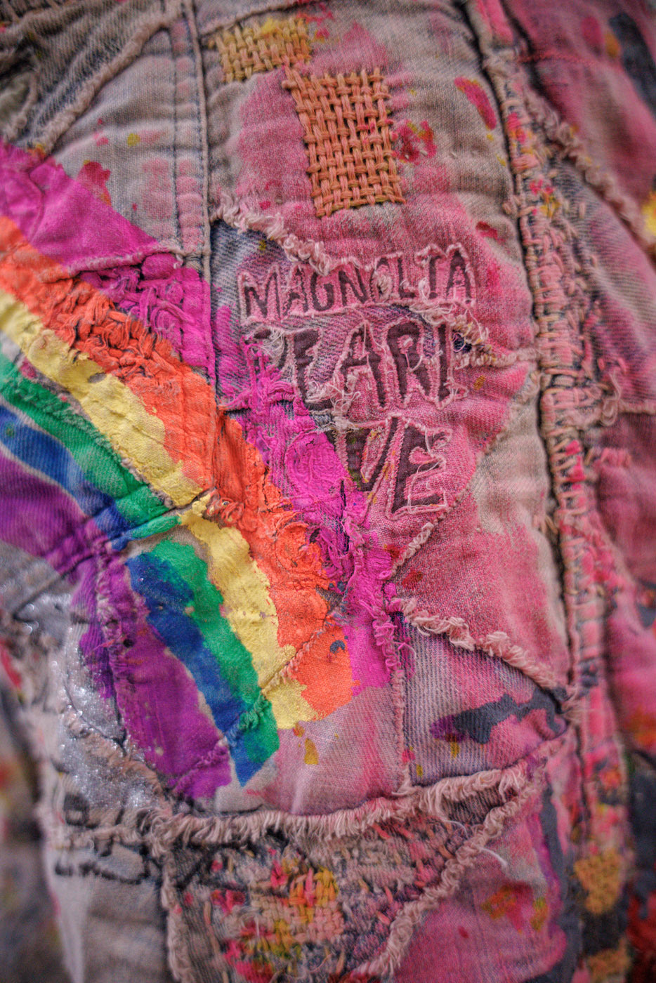 Quiltwork Appliqué Miner Denims