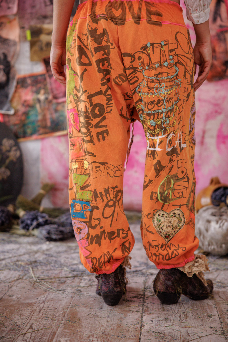 Child Of The Cosmos Graffiti La Jolla Joggers
