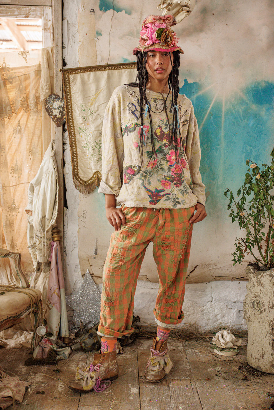 Check Charmie Trousers