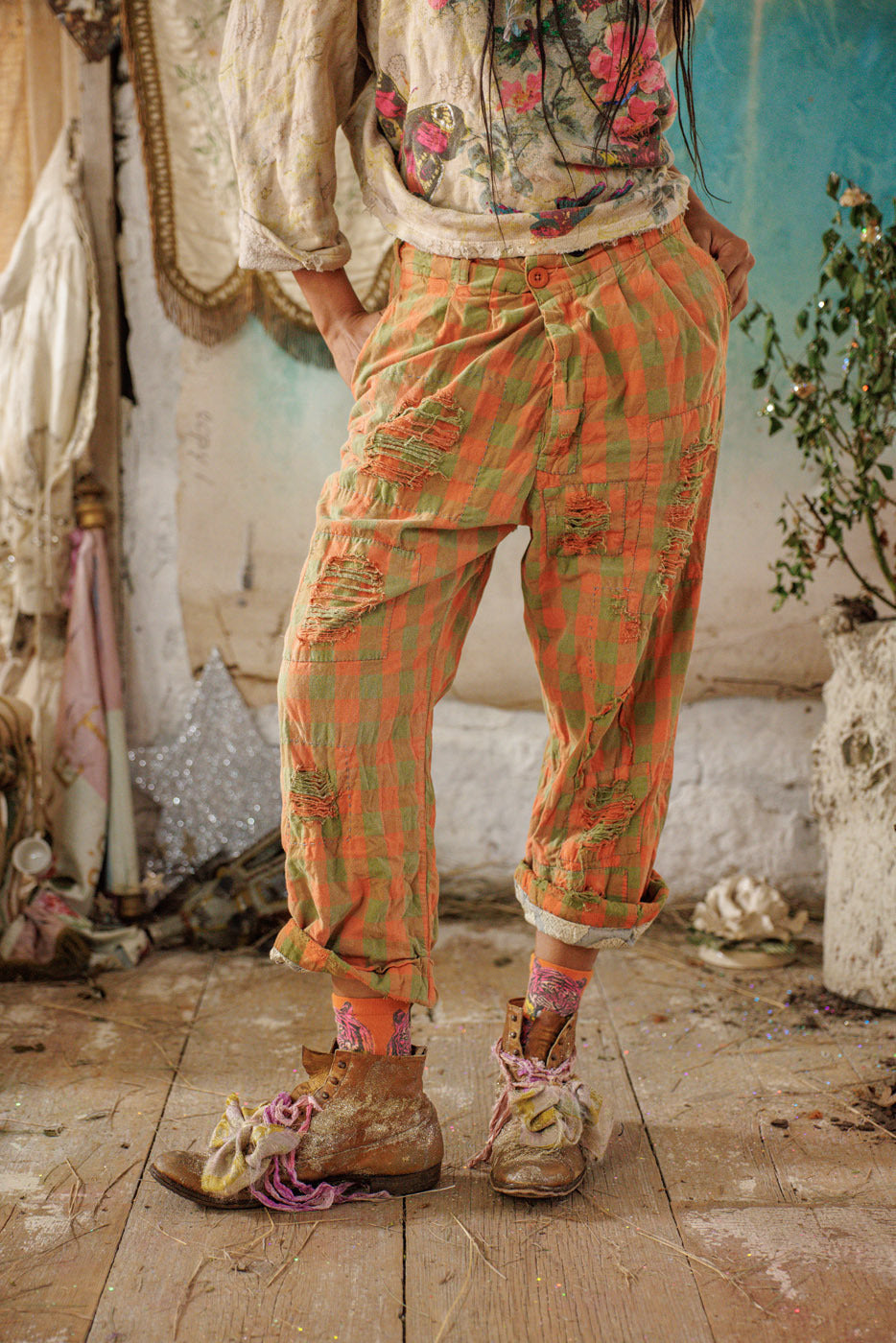 Check Charmie Trousers