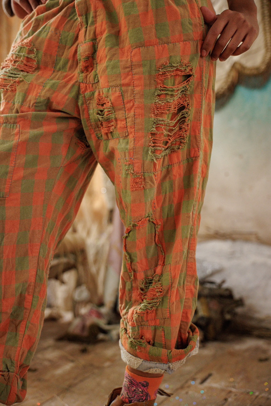 Check Charmie Trousers