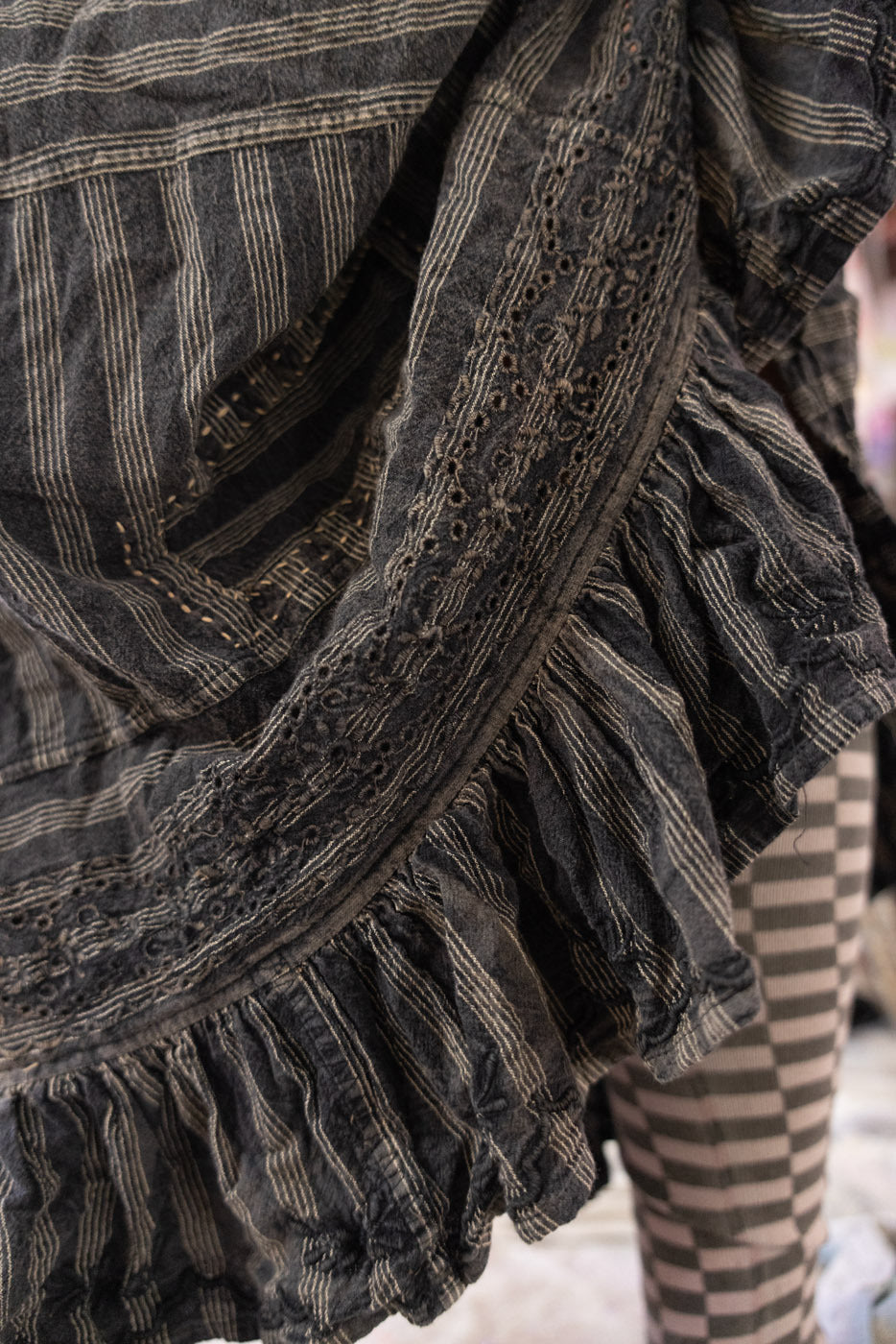 Embroidered Pissarro Skirt