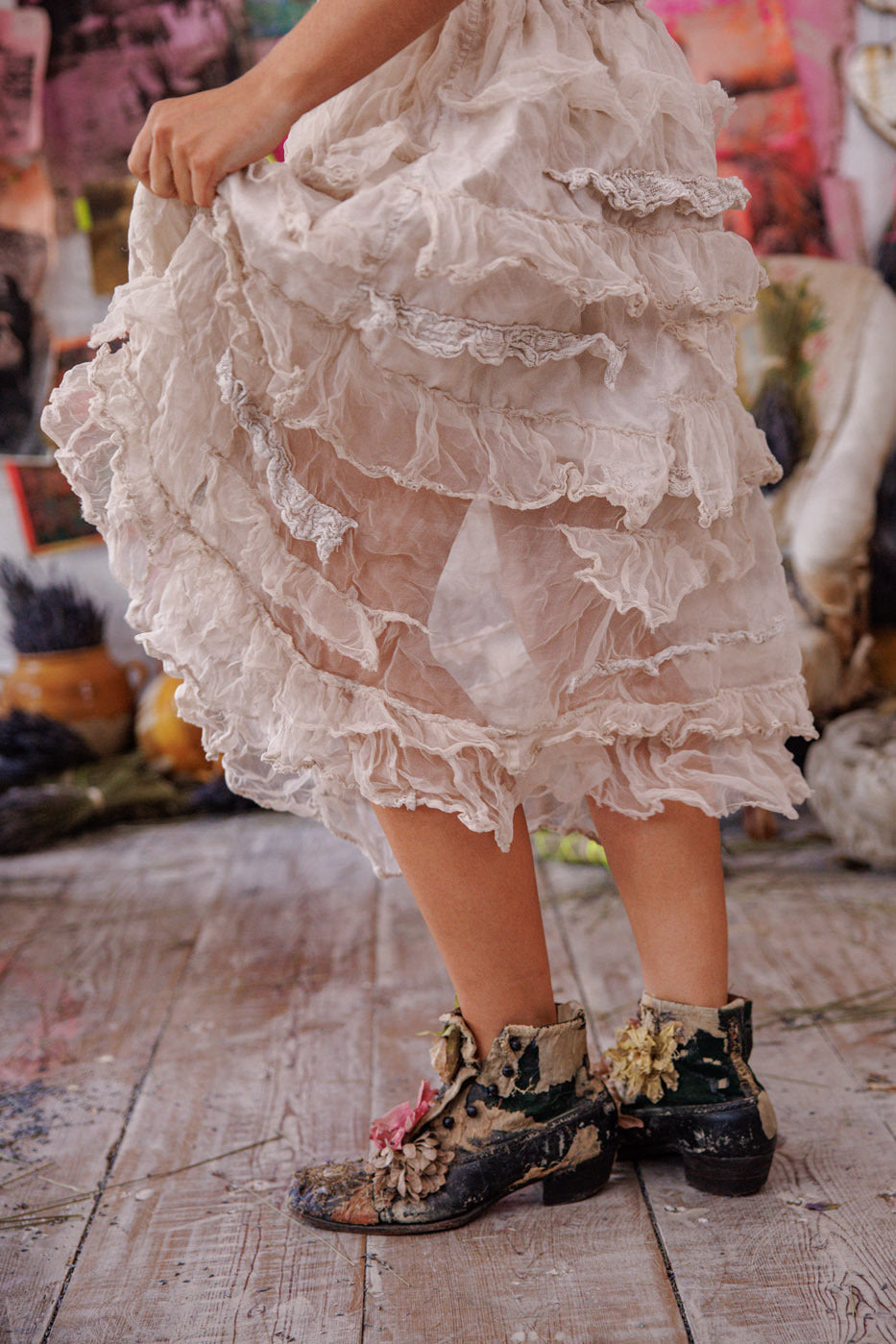 Organza Pissarro Skirt