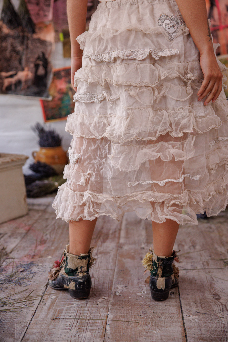 Organza Pissarro Skirt