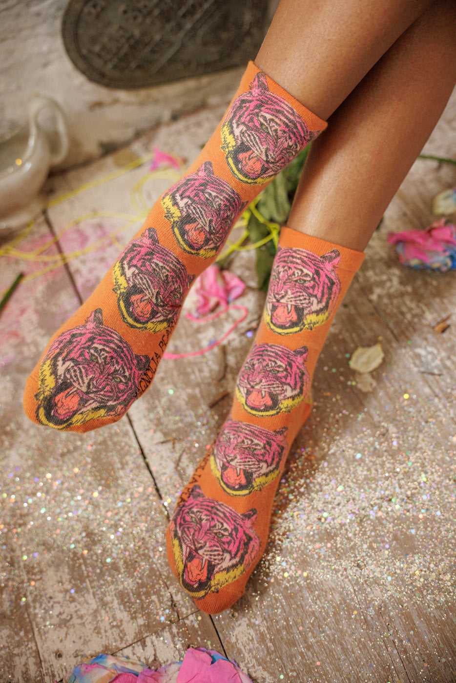 Tiger Face MP Socks