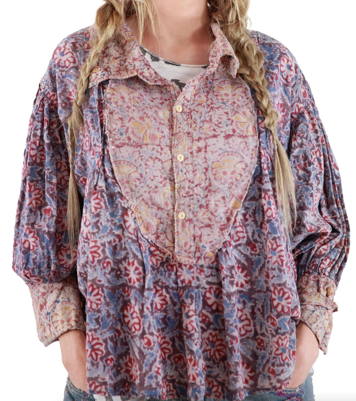 Blockprint Tora Shirt