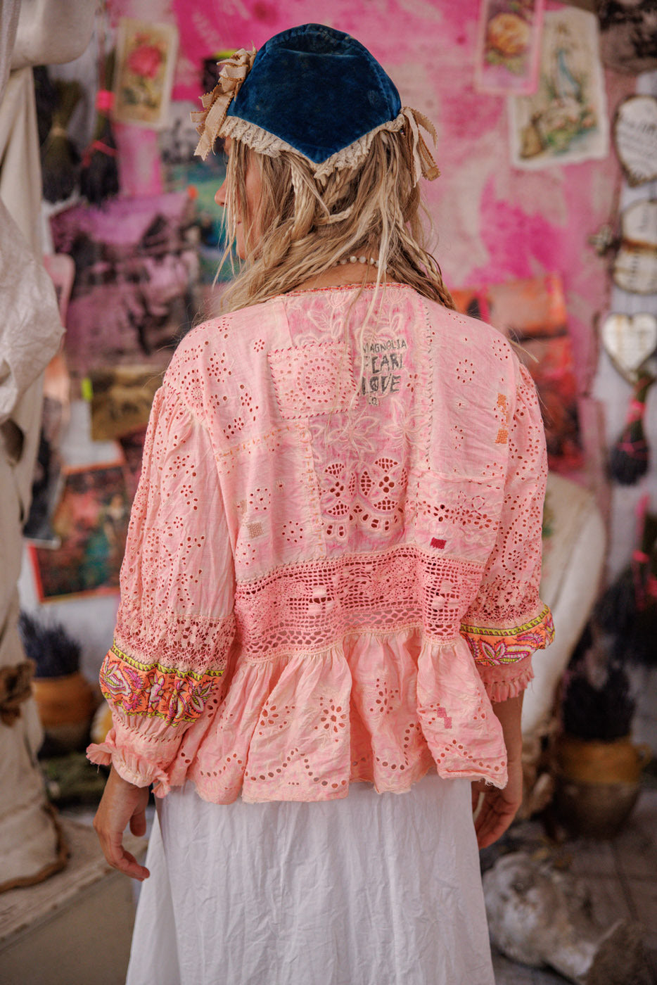 Rose Pompadour Blouse