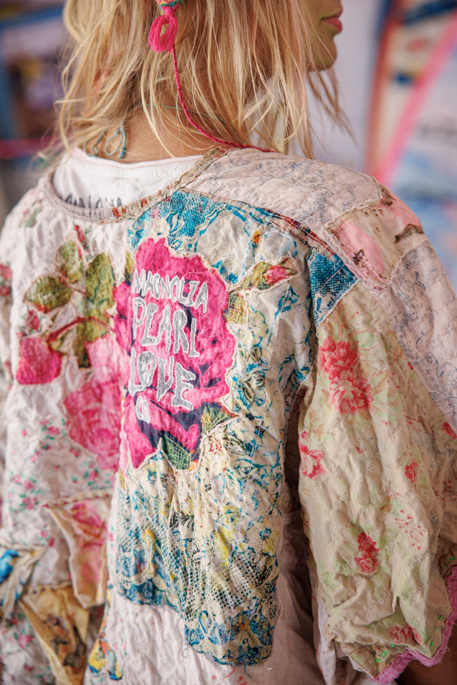 Patchwork Veda Poncho