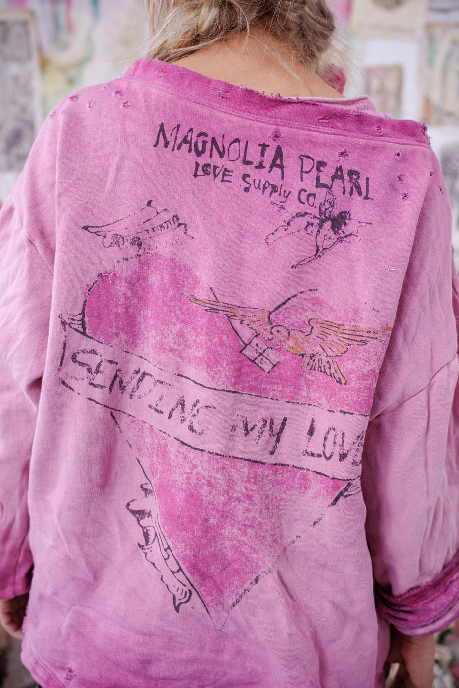 Mermaid Love Letters Hermosa Sweatshirt