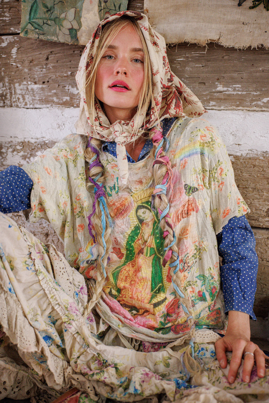 Mary Spiritual Rose Tee