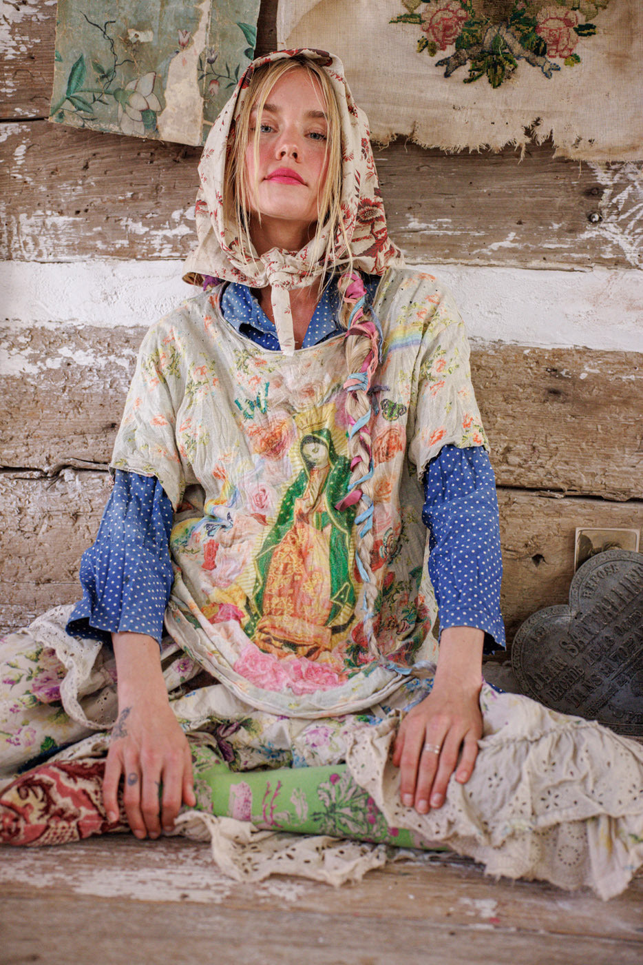 Mary Spiritual Rose Tee