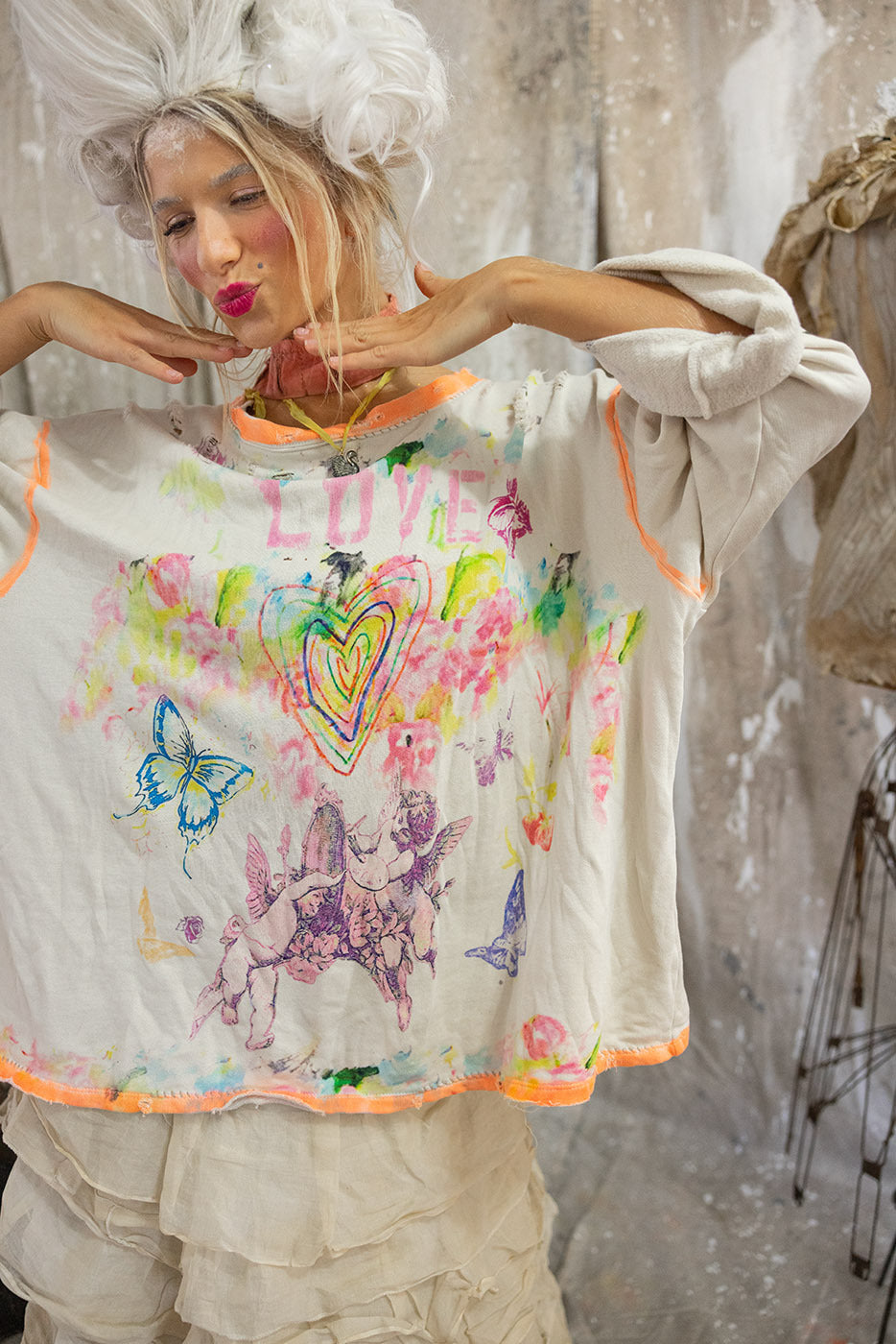 Painting Clouds Hermosa Sweatshirt