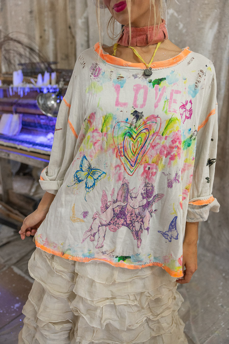Painting Clouds Hermosa Sweatshirt