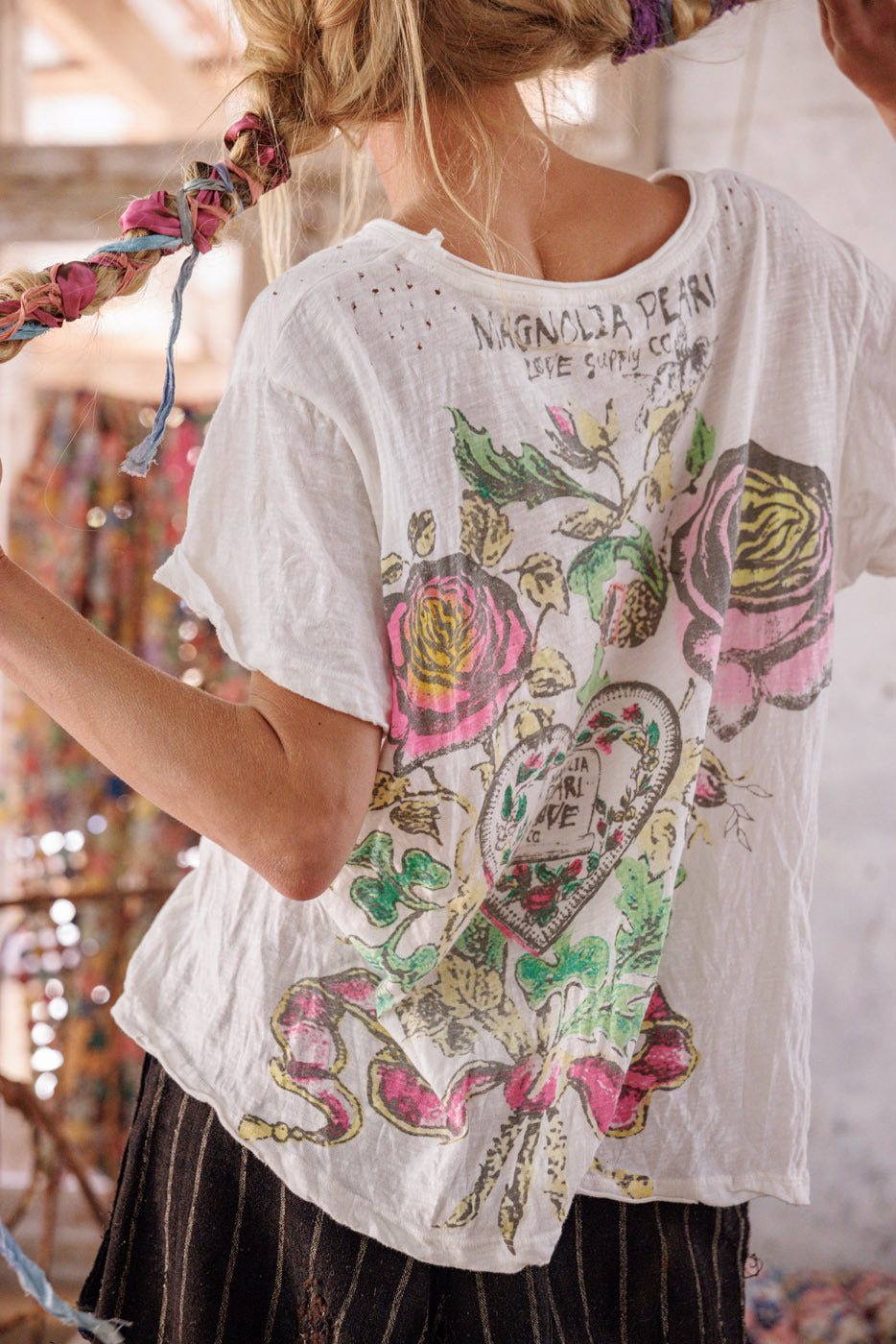 Victorian Love Birds Tee